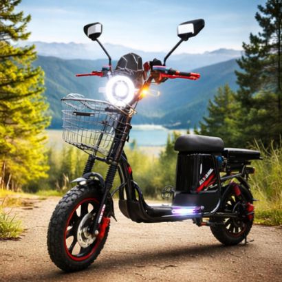 صورة دراجة كهربائية 16 عريض مطور 60 فولت